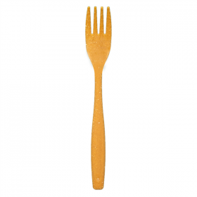 FOURCHETTES "PREMIUM"  17,3 CM NATUREL FIBRE DE BOIS (90 UNITÉ)