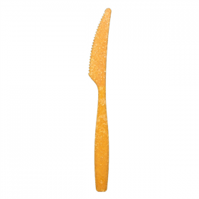 COUTEAUX "PREMIUM"  17,3 CM NATUREL FIBRE DE BOIS (140 UNITÉ)