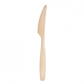 COUTEAUX "PREMIUM"  17,3 CM IVOIRE FIBRE DE BOIS (140 UNITÉ)