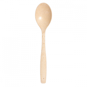 CUILLÈRES "PREMIUM"  17,3 CM IVOIRE FIBRE DE BOIS (80 UNITÉ)