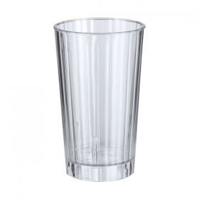 GOBELETS 355 ML Ø 7,6/5,8x12,8 CM TRANSPARENT SAN (72 UNITÉ)