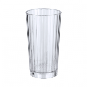 GOBELETS 480 ML Ø 8,4/6,4x14 CM TRANSPARENT SAN (72 UNITÉ)