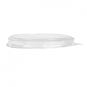 COUVERCLES POUR GOBELETS 233.80  Ø10 CM TRANSPARENT RPET (50 UNITÉ)