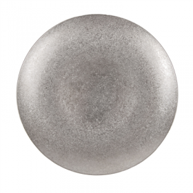 ASSIETTES PLATES "ARTINOX"  Ø15 CM ARGENTE INOX (10 UNITÉ)