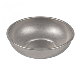 BOLS "ARTINOX" 130 ML Ø 9,7x2,9 CM ARGENTE INOX (20 UNITÉ)