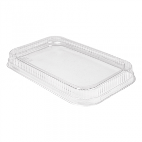 COUVERCLES POUR RÉFÉRENCE 267.84  23,9x15,1x2,5CM TRANSPARENT PET (50 UNITÉ)