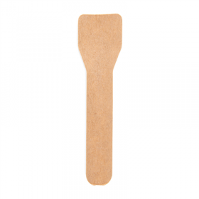 CUILLÈRES À GLACES "PAPER CUTLERY" 960 G/M2 9,5 CM NATUREL PAPIER (500 UNITÉ)