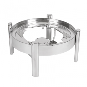 BASE POUR 268.71  37,5x37,5x20,5 CM ARGENTE INOX (1 UNITÉ)
