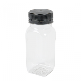 MINI BOUTEILLES 125 ML 4,3x4,3x11 CM TRANSPARENT RPET (513 UNITÉ)