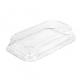 COUVERCLES POUR RÉCIPIENTS 268.80/81  16x9,1x3,2 CM TRANSPARENT PET (800 UNITÉ)