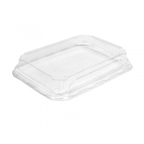 COUVERCLES POUR RÉCIPIENTS 268.80/81  18,5x12,9x3,2 CM TRANSPARENT PET (600 UNITÉ)