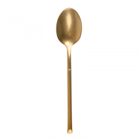 PETITES CUILLÈRES "ARTINOX"  15 CM DORE INOX (6 UNITÉ)