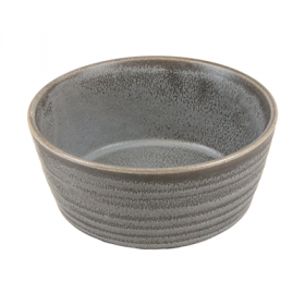 BOLS "URBAN" "AKALA" 500 ML Ø14,3x6 CM CIMENT PORCELAINE (6 UNITÉ)