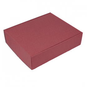 COFFRETS 3 BOUTEILLES THEPACK  34x28x9 CM BORDEAUX CARTON MICROCANAL (30 UNITÉ)