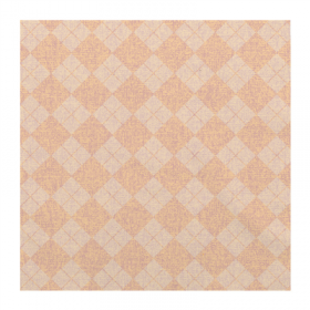 NAPPES PLIAGE M "LIKE LINEN - ARGYLE" 70 G/M2 120x120 CM ABRICOT SPUNLACE (200 UNITÉ)