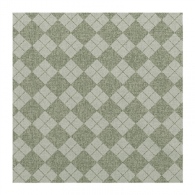 NAPPES PLIAGE M "LIKE LINEN - ARGYLE" 70 G/M2 120x120 CM VERT SPUNLACE (200 UNITÉ)