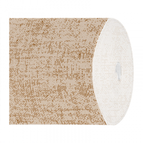 "TÊTE-À-TÊTE" PRÉ. 120CM (20 FEU.) "TUNDRA" 55 G/M2 0,40x24 M CARAMEL AIRLAID (6 UNITÉ)