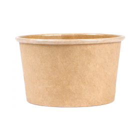 PETITS POTS  50 ML (1,6 oz) 210 + 18 PE G/M2 Ø6/5x3,1 CM MARRON CARTON (1000 UNITÉ)