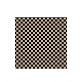 PAPIER INGRAISSABLES BASKET PFAS FREE NOIR "FITIPALDI" 38 G/M2 31x31 CM NATUREL PARCH.INGRAISSABLE (1000 UNITÉ)