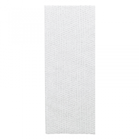 SERVIETTES P.1/8 SLIM PLUS "LIKE LINEN - KEIKO" 70 G/M2 39x50 CM BLANC SPUNLACE (600 UNITÉ)