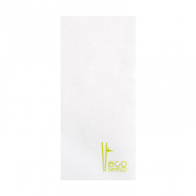 SERVIETTES P.1/8 SLIM "ECO-BAMBOO" 70 G/M2 33x40 CM BLANC BAMBOU (700 UNITÉ)