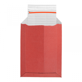 ENVELOPPES AUTO-ADHÉSIVES EXTENSIBLES E-COMMERCE "THEPACK"  390 G/M2 23,5x32 CM ROUGE (100 UNITÉ)