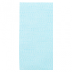 SERVIETTES PLI. 1/8 "LIKE LINEN" 70 G/M2 40x40 CM TURQUOISE SPUNLACE (600 UNITÉ)