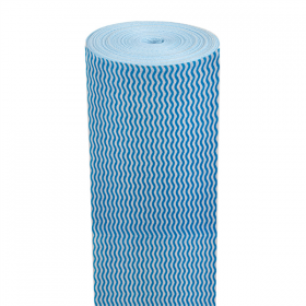 LAVETTES EN ROULEAU PRÉ 45M (90 SER) "PERFOKLEEN" 45 G/M2 0,3x45 M BLEU VISCOSE ET POLYESTER (6 UNITÉ)