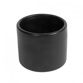 RÉCIPIENTS EN FAÏENCE  30 ML Ø 4,5x4 CM NOIR CERAMIQUE (64 UNITÉ)