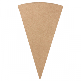 CÔNES GLACES  100 G/M2 7x11,5 CM NATUREL PAPIER (3000 UNITÉ)