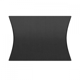 BOÎTES OREILLER THEPACK  32,6x25x6 CM NOIR CARTON NANO-MICRO (250 UNITÉ)