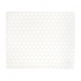 MINI PAPIER INGRAISSABLES CIRÉ 2 FACES PFAS FREE  10+60+10 G/M2 24x20 CM BLANC CELLULOSE + CIRE VÉGÉTALE (500 UNITÉ)
