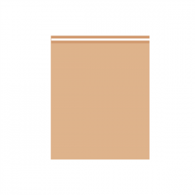 ENVELOPPES AUTO-ADHÉSIVES OUVERTURE SUP.  125 G/M2 35+8x44 CM NATUREL KRAFT (100 UNITÉ)