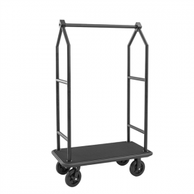 PORTE-VALISES ARROW  112x61x184 CM NOIR MAT INOX (1 UNITÉ)