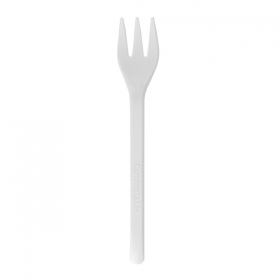 MINI FOURCHETTES   10 CM BLANC CPLA (2000 UNITÉ)