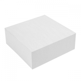 BOÎTES PATISSERIES SANS FENÊTRE THEPACK  40x40x10 CM BLANC CARTON NANO-MICRO (100 UNITÉ)