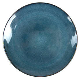ASSIETTES "AKALA"  Ø27x17,7x3,4 CM BLEU CIEL STONEWARE (6 UNITÉ)