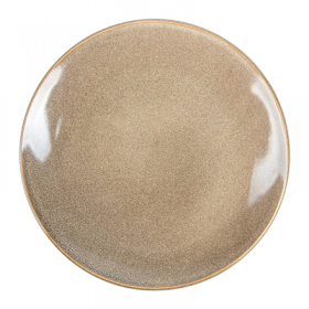 ASSIETTES "AKALA"  Ø27x17,7x3,4 CM TERRE STONEWARE (6 UNITÉ)