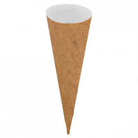CÔNES GLACES   Ø 4,2x15,3 CM NATUREL PAPIER (2000 UNITÉ)
