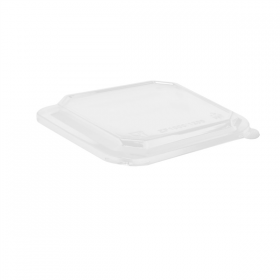COUVERCLES POUR RÉFÉRENCE 278.16   18,2x18,5x2,5 CM TRANSPARENT PET (300 UNITÉ)