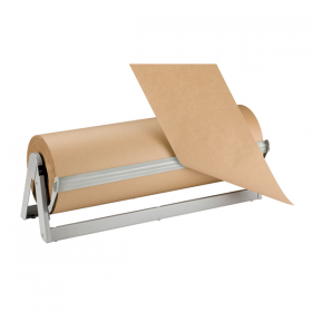 DISTRIBUTEUR HORIZONTAL DE PAPIER   96,5x16x21 CM ARGENTE METAL (1 UNITÉ)