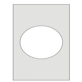 MOULE POUR SCELLAGE THERMIQUE   Ø 15 CM ARGENTE ALUMINIUM (1 UNITÉ)