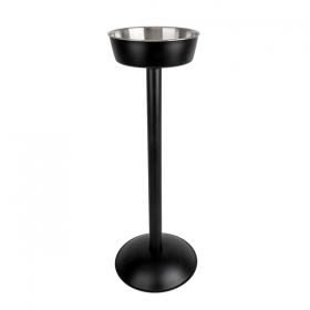 PORTE SEAU ARTINOX  22x70 CM NOIR MAT INOX (1 UNITÉ)