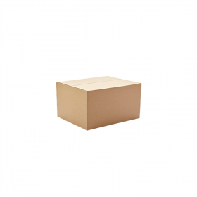 BOÎTES EN CANAL SIMPLE  561 G/M2 27x18,6x20 CM NATUREL CARTON (20 UNITÉ)