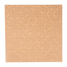 PAPIER INGRAISSABLES BASKET PFAS FREE "LEAF" 38 G/M2 31x31 CM NATUREL PARCH.INGRAISSABLE (1000 UNITÉ)