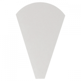 CÔNES CRÊPES THEPACK  12x2,5x19 CM BLANC CARTON NANO-MICRO (2000 UNITÉ)