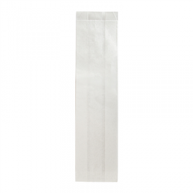 SACHETS "GRILL"GO" 40 GR/M2 9+5,5x35 CM BLANC CELLULOSE (500 UNITÉ)