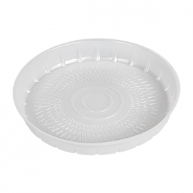 POTS À INSERTER   Ø18,4x2,5 CM TRANSLUCIDE PP (300 UNITÉ)