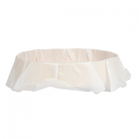 ANNEAU DE CUISSON AVEC PAPIER SILICONÉ WOOD 890 ML Ø 18x3,5 CM NATUREL BOIS (100 UNITÉ)