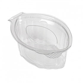 PETITS POTS + COUVERCLE INCLUS  30 ML 5,5x4x2,5 CM TRANSPARENT PET (1000 UNITÉ)